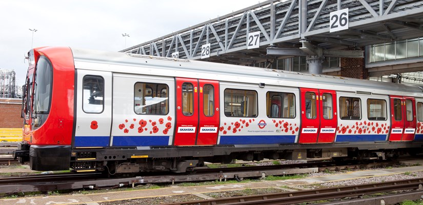 Skanska poppy train Skanska poppy train